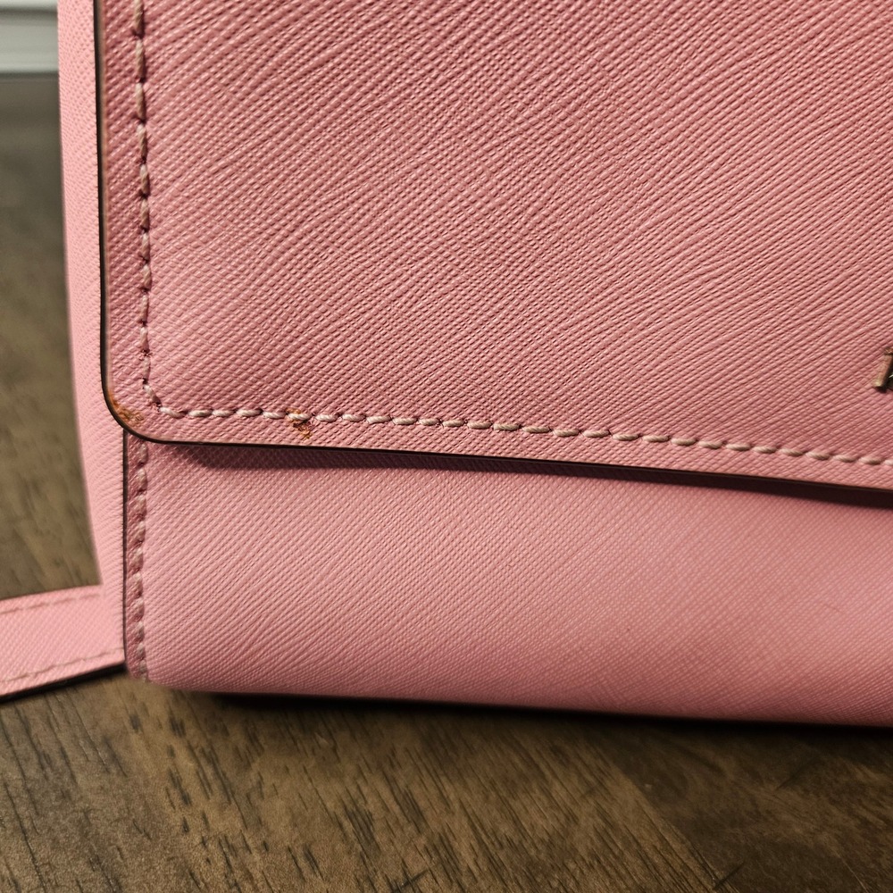 Kate Spade Pink Crossbody Handbag Purse - Picture 10 of 13